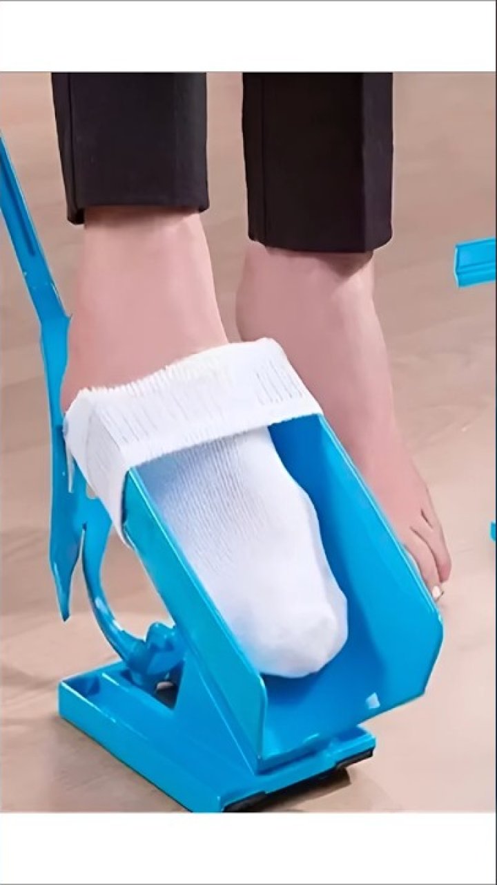 🧦 przyrząd do zakładania skarpet